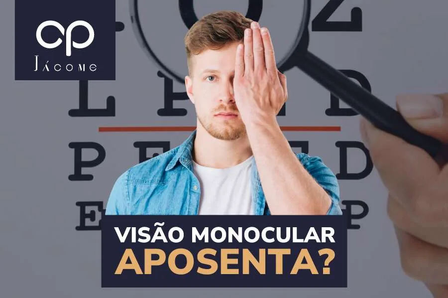 Especialistas em Direito Previdenciário explicam que a visão monocular é considerada um tipo de deficiência sensorial, do tipo visual. Isto significa que o portador de visão monocular se enquadra na modalidade de aposentadoria do deficiente. Acompanhe todas as informações, e descubra que a lei prevê duas hipóteses de aposentadoria para a pessoa com deficiência. Saiba quais os procedimentos para requerer este benefício. Visão monocular aposenta?