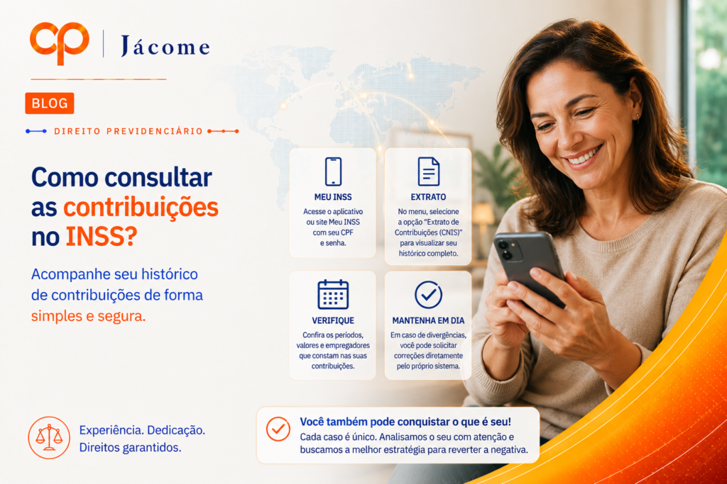 Consultar as contribuições no INSS é essencial para verificar se o histórico previdenciário está correto. Muitas pessoas só se preocupam com isso ao pedir aposentadoria ou outro benefício. No entanto, o acompanhamento regular evita problemas e surpresas no futuro. O registro permite conferir vínculos de trabalho, salários e períodos de contribuição. Erros ou omissões podem reduzir ou até impedir a concessão de benefícios. Neste conteúdo, você entenderá como acessar esses dados e corrigir possíveis divergências. Como consultar as contribuições no INSS?