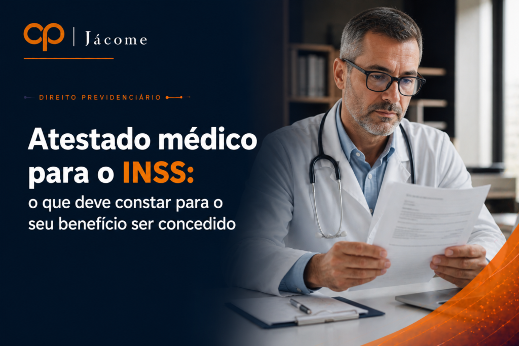 Saiba o que deve constar no atestado médico para o INSS e como evitar a negativa do benefício por incapacidade. O conteúdo explica os requisitos obrigatórios do documento, a importância de demonstrar a incapacidade para o trabalho e como a perícia analisa as informações médicas, conforme os critérios legais. Você também vai entender como organizar corretamente seus documentos, por que manter atestados e exames atualizados faz diferença e quais são os erros mais comuns que levam ao indeferimento. Com orientação prática, o objetivo é ajudar você a apresentar um pedido mais completo, claro e com maiores chances de aprovação. Atestado médico para o INSS