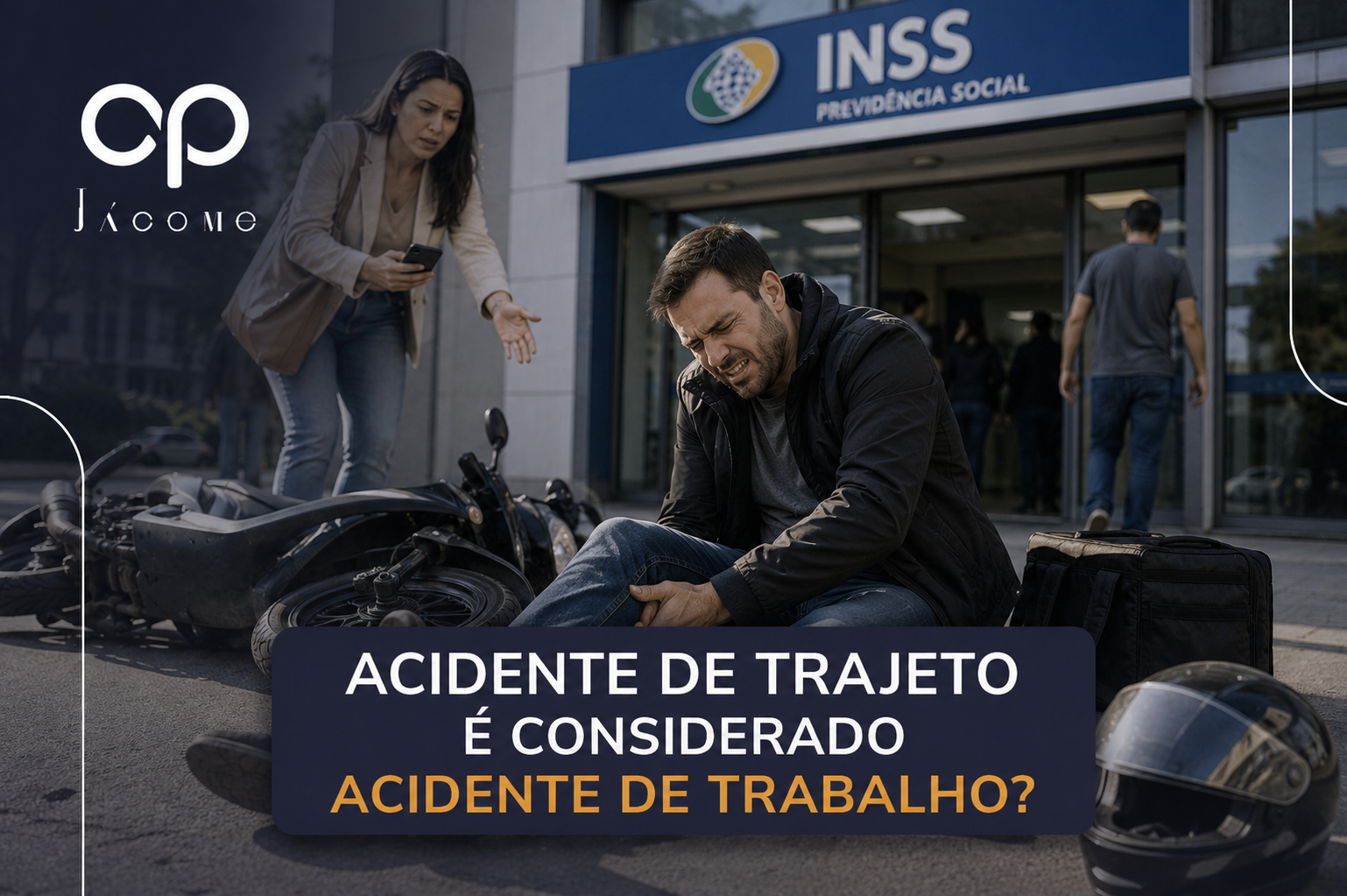 Acidente de trajeto é considerado acidente de trabalho? Entenda quando o trabalhador tem direito à proteção do INSS, quais benefícios podem ser concedidos e o que fazer se o acidente não for reconhecido. Saiba quais documentos ajudam a comprovar o ocorrido, como contestar uma negativa do INSS e quais são os seus direitos de acordo com a legislação previdenciária e a jurisprudência atual.