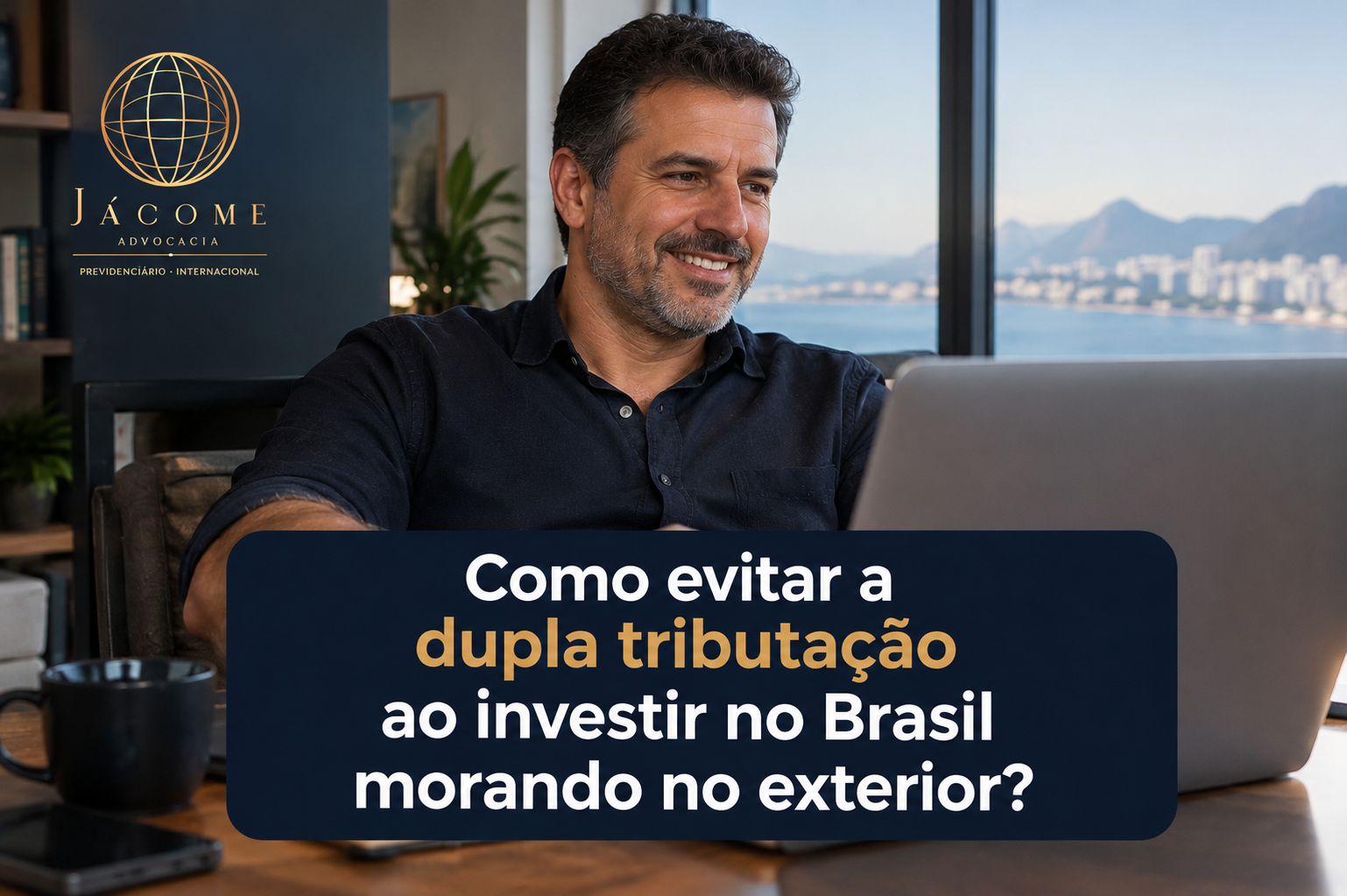 Entenda como evitar a dupla tributação ao investir no Brasil morando no exterior. Saiba como a residência fiscal, os acordos internacionais e as regras tributárias de cada país influenciam a tributação de dividendos, aluguéis, aplicações financeiras e ganhos de capital. Conheça as mudanças na legislação brasileira em 2026 e veja quando é possível compensar impostos pagos no exterior. Descubra quais documentos podem ser necessários e como reduzir riscos fiscais. Um planejamento tributário adequado ajuda a proteger seu patrimônio e evitar custos desnecessários. A Jácome Advocacia orienta brasileiros no exterior sobre questões tributárias e patrimoniais internacionais. Como evitar dupla tributação ao investir no Brasil?