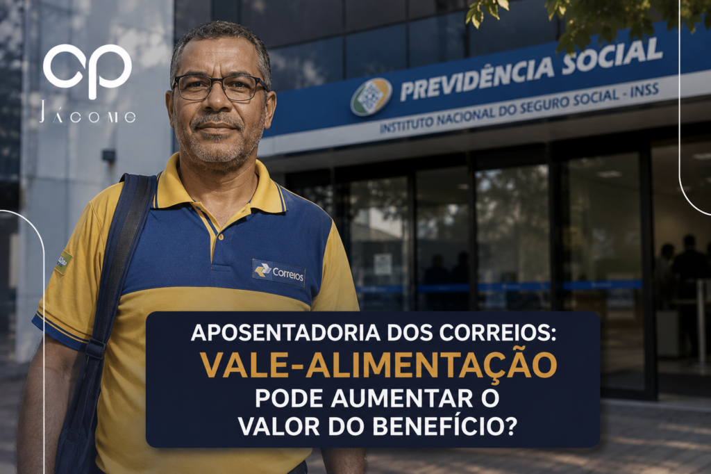 Trabalhou nos Correios e já está aposentado pelo INSS? O vale-alimentação recebido durante os anos de trabalho pode esconder uma diferença no cálculo da sua aposentadoria. Em determinados casos, valores pagos como vale-alimentação podem ser relevantes para uma revisão do benefício. Será que esses valores foram considerados na sua aposentadoria? Saiba quem pode ter direito, quais documentos podem fazer diferença e como descobrir se uma revisão pode realmente aumentar o seu benefício. Aposentadoria dos Correios: vale-alimentação pode aumentar o valor do benefício?