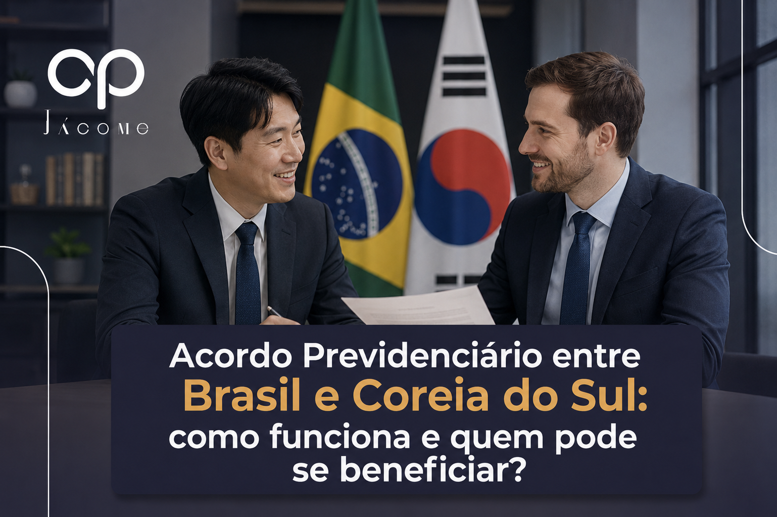 O acordo previdenciário entre Brasil e Coreia do Sul permite, em determinadas situações, aproveitar períodos de contribuição realizados nos dois países. A totalização pode ajudar o segurado a cumprir requisitos para aposentadoria e outros benefícios. Porém, nem sempre utilizar os períodos estrangeiros é a opção mais vantajosa. É preciso analisar períodos coincidentes, regras de cada país e a possibilidade de benefícios independentes. Também é importante verificar como será calculada a parcela de cada país. Por isso, uma análise previdenciária internacional antes do pedido pode fazer diferença no resultado do benefício. Acordo Previdenciário Brasil e Coreia do Sul
