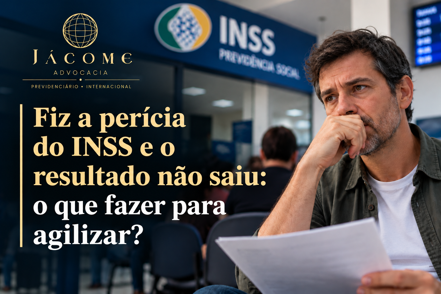 Fez a perícia do INSS e o resultado ainda não saiu? A demora pode ocorrer por pendências cadastrais, problemas no CNIS, exigências ou necessidade de Acerto Pós-Perícia. O resultado da perícia presencial pode ser consultado pelo Meu INSS, normalmente a partir das 21 horas do dia da avaliação, mas nem sempre o processo é concluído imediatamente. Se a resposta não aparecer, é importante identificar o motivo da pendência e acompanhar o requerimento. Em casos de demora excessiva, podem ser adotadas medidas administrativas e, quando cabível, judiciais. Entenda o que fazer para agilizar a análise e obter uma resposta do INSS. Minha perícia não saiu o resultado, como agilizar?